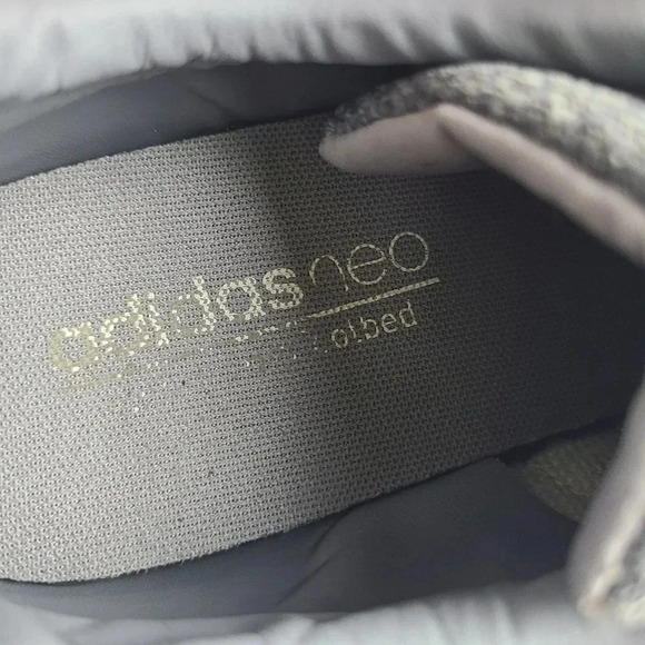 Adidas mens Neo Daily cloudfoam grey sneakers - Picture 9 of 9